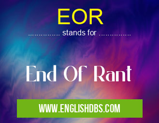 EOR
