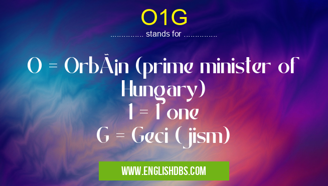 O1G