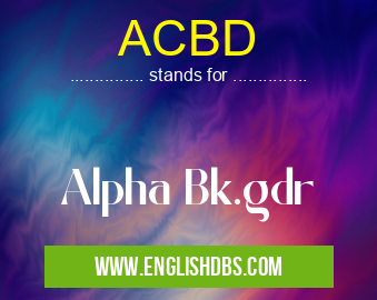 ACBD