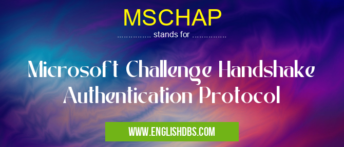 MSCHAP