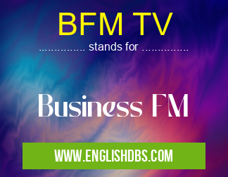 BFM TV