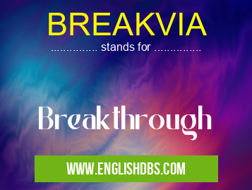 BREAKVIA
