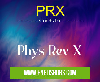 PRX