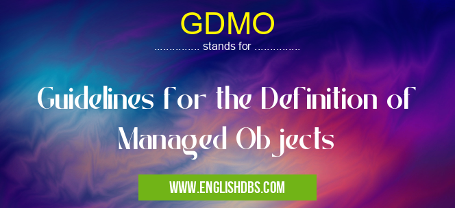 GDMO