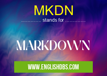 MKDN