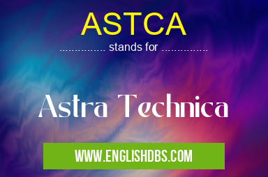 ASTCA
