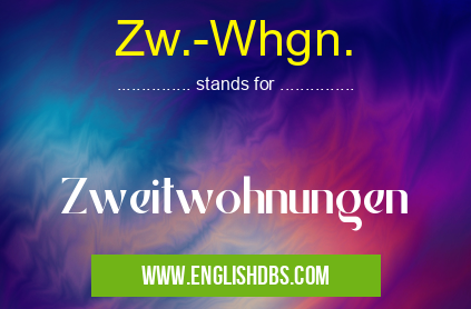 Zw.-Whgn.