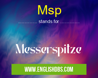 Msp