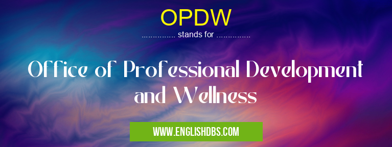 OPDW