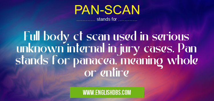 PAN-SCAN