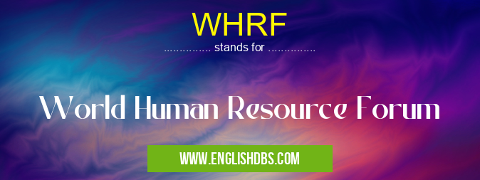 WHRF