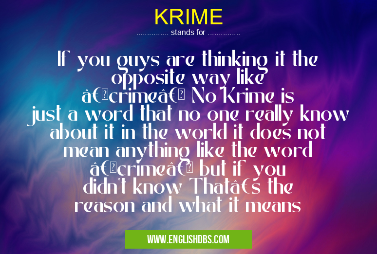 KRIME