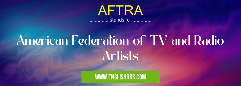 AFTRA