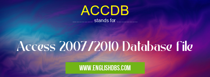 ACCDB