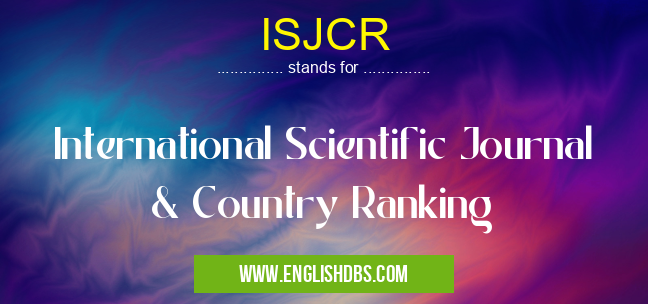 ISJCR
