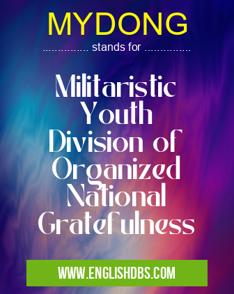 MYDONG