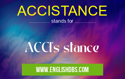 ACCISTANCE