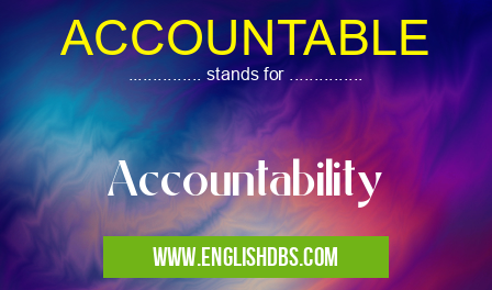 ACCOUNTABLE