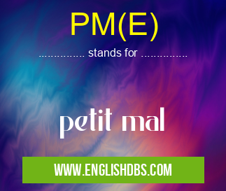 PM(E)