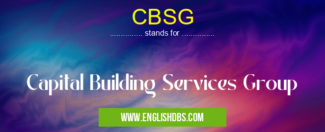 CBSG