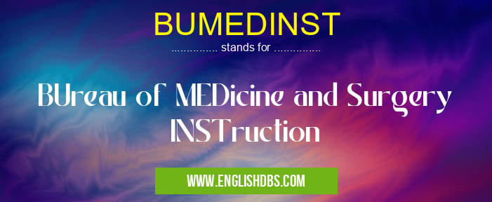 BUMEDINST