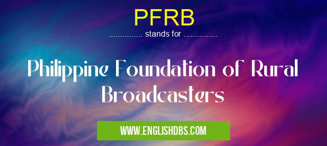 PFRB
