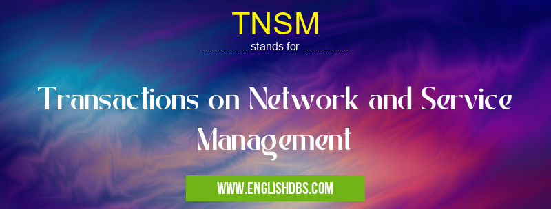 TNSM