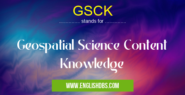 GSCK