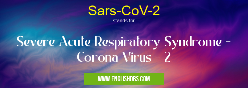 Sars-CoV-2