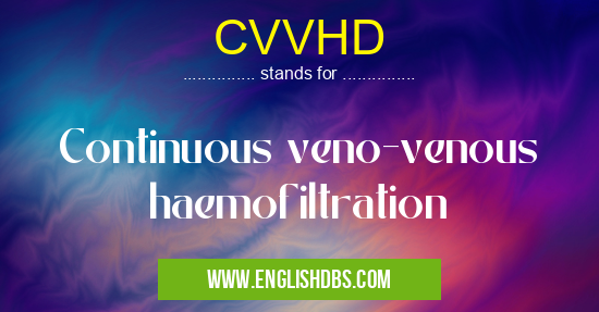 CVVHD