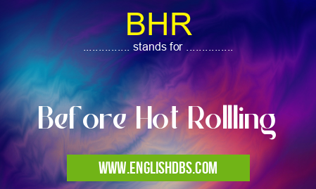 BHR