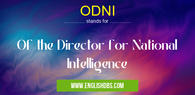 ODNI