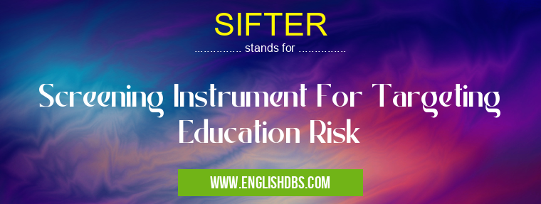 SIFTER