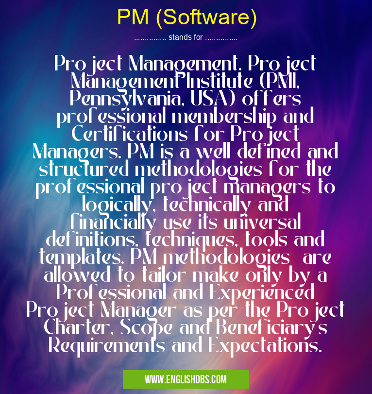 PM (Software)