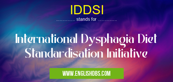 IDDSI