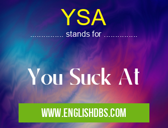 YSA