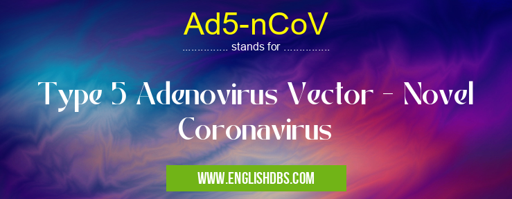 Ad5-nCoV