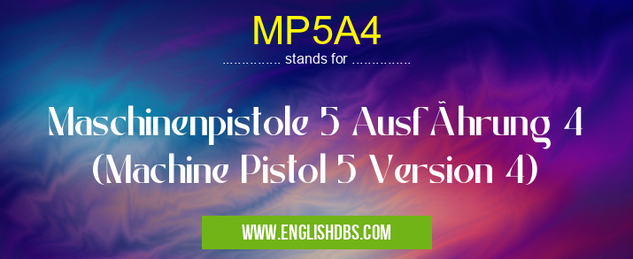 MP5A4