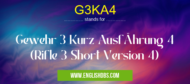 G3KA4