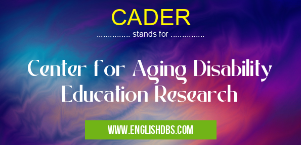 CADER
