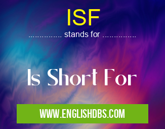 ISF