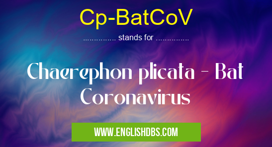 Cp-BatCoV