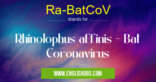 Ra-BatCoV
