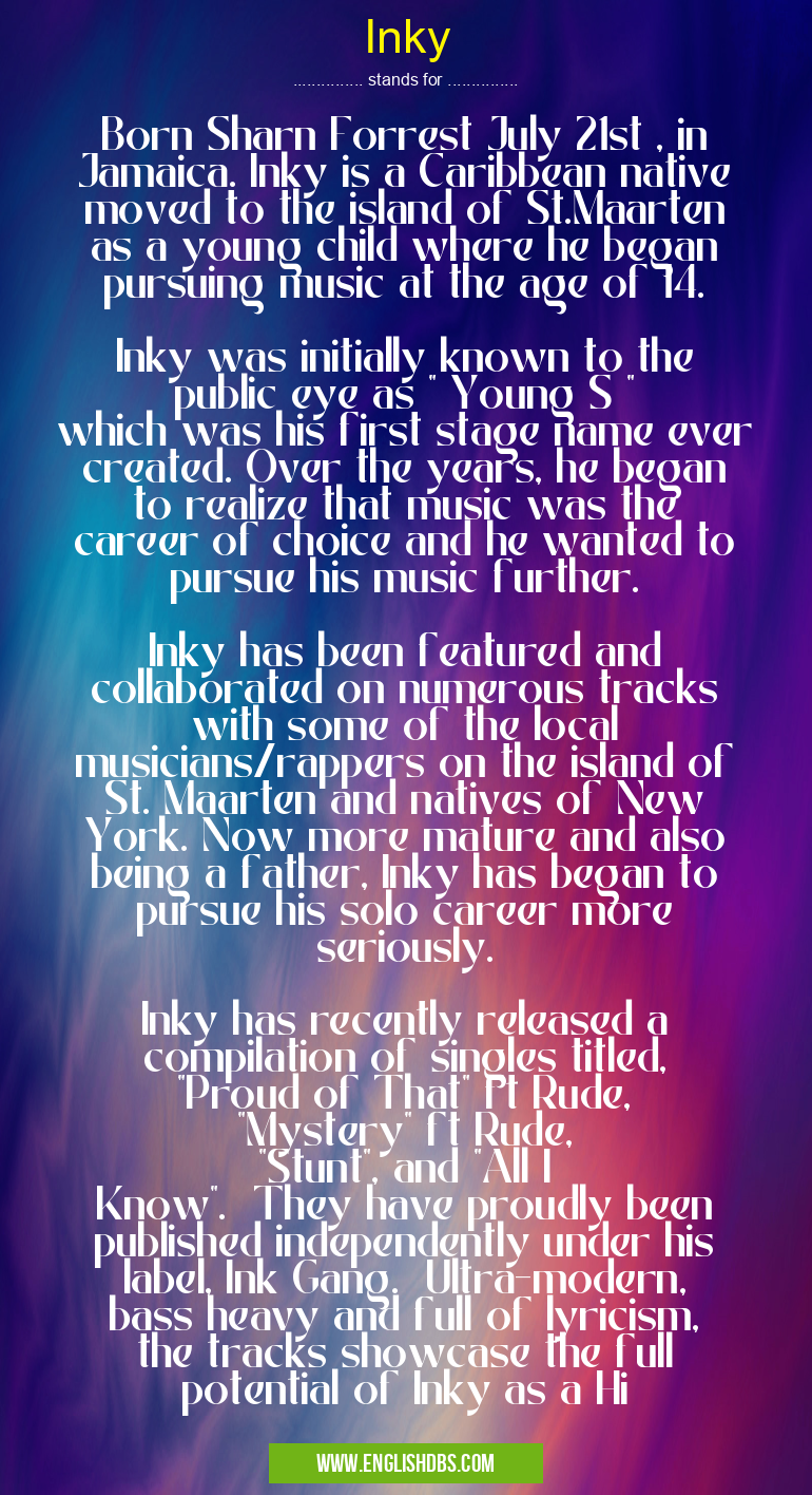 Inky