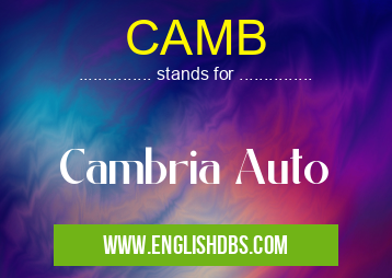 CAMB