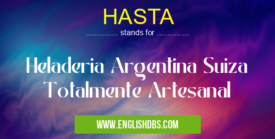 HASTA