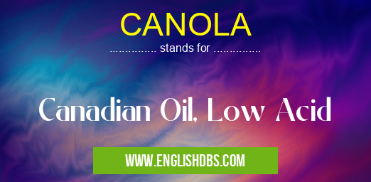 CANOLA