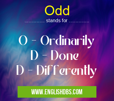 Odd