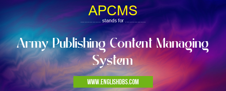 APCMS