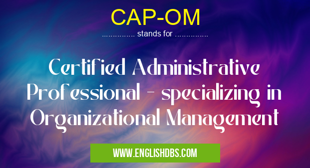 CAP-OM